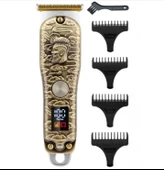 Gold Tech 3 başlıklı şarjlı profesyonel tıraş makinesi thumbnail 1