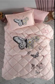 Clasy Tek Kişilik Genç Uyku Seti Daisy Love Somon - 1