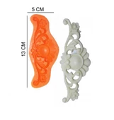 ŞEKER HAMUR KALIBI SİLİKON TAC 5*13 CM - 1