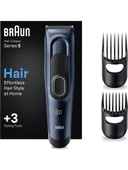 Braun Series 5 Hc5350 Erkekler Için 17 Uzunluk Ayarına Sahip Saç Kesme Makinesi - 1