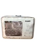 Clasy Ranforce %100 Pamuk Uyku Seti Çift Kişilik Ramina V1 Bej - 5