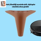 Mobilya Kanepe Koltuk TV Ünitesi Yükseltici Destek Ayağı Ayakları 12 cm Kahve 20'li Set thumbnail 7