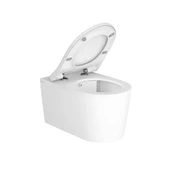 Vitra Nest QuantumFlush Beyaz Asma Klozet ve Duroplast Yavaş Kapanan Kapak 7870B403-0090 thumbnail 2