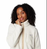 Columbia West Bend Tam Fermuarlı II Kadın Polar Üst Ekru AK5171 thumbnail 6