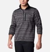 Columbia Mens Sweater Weather Printed Half Zip II Erkek Polar AO5809 thumbnail 5