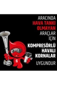 Seger Korna Kompresörlü Üç Plastik Borulu 12v Kırmızı - 2