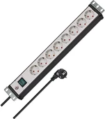 Brennenstuhl Premium-Line 8 Soketli Anahtarlı 3 Metre Kablolu  Server Dolabı Uyumlu 16 A Priz thumbnail 1