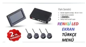Autoware Renkli Lcd Ekranlı Türkçe Sesli Park Sensörü - 3