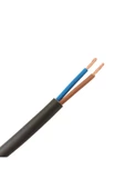 Öznur 2 X 0,75 Mm Ttr Kablo 25 M Siyah Tam Bakır - 1