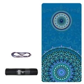 Tusi Yoga Matı ve Pilates Minderi Kilim Desenli Mavi 6 mm - 1