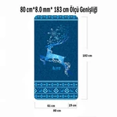 Tusi Yoga Matı ve Pilates Minderi Geyik Desen - 2