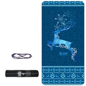 Tusi Yoga Matı ve Pilates Minderi Geyik Desen - 1