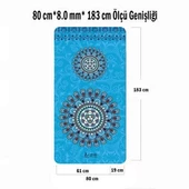 Tusi Yoga Matı ve Pilates Minderi Mandala Desen - 2