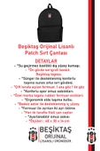 Beşiktaş Orijinal Lisanslı Spor Sırt Çantası Bjk Siyah Çanta - 2