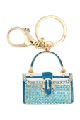 Kristal Taşlı Çanta Anahtarlık Mavi No.2 thumbnail 6
