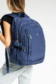 571 Collection Sırt Çantası Unisex 43*30 Cm Okul Çantası Su İtici Klinkır Kumaş Çok Cepli - 6