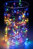 Petinka Led Peri Renkli Işık Pilli 5Metre RGB Led Dekoratif Aydınlatma - 11