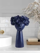 lacivert kız saksı - 1