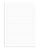 A4 Okul Defteri 144 Sayfa (72 YAPRAK) Spiralli, (2'li PAKET) Çizgili - 2