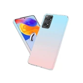 Xiaomi Redmi Note 11 Pro 5G Kılıf Şeffaf Silikon Hibrit Case Kapak - 4