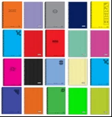 A4 Okul Defteri 144 Sayfa (72 YAPRAK) Spiralli, (2'li PAKET) Çizgili - 3