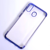 Galaxy M20 Kılıf Dört Köşeli Lazer Silikon Kılıf - 5