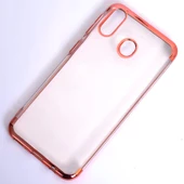 Galaxy M20 Kılıf Dört Köşeli Lazer Silikon Kılıf - 6