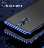 Huawei Mate 10 Lite Kılıf Dört Köşeli Lazer Silikon Kılıf thumbnail 10