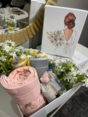 Kolix 3lü Gelin Kutu Söz Nişan Bohça - 5