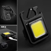 Periboia 3 Led Modlu Mini Asılabilen Led Kamp Aydınlatması Güçlü El Feneri  Açacaklı -Mıknatıslı - 3
