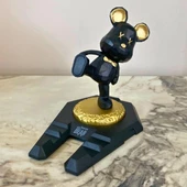 Periboia Sevimli Ayıcık Masaüstü Telefon Tablet Tutucu Kademeli Stand - 4