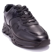 Hammer Jack 10224770 Siyah Ortopedik Günlük Erkek Deri Ayakkabı thumbnail 1