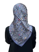 AKER İPEK KREP SATEN EŞARP 7977701 - 12