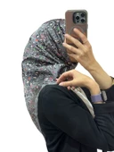 AKER İPEK KREP SATEN EŞARP 7977701 - 8