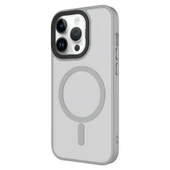 iPhone 14 Pro Kılıf Mat Arka Yüzey Wireless Şarj Özellikli Flet Magsafe Kapak thumbnail 5