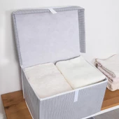 3 Adet Çok Amaçlı Düzenleyici Kutu Mini Boy Gri thumbnail 4