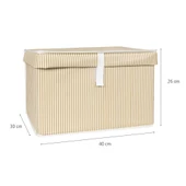 Çok Amaçlı Düzenleyici Kutu Mini Boy Kahverengi thumbnail 2