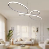 TT Aydınlatma TT041-BY  Trend Modeli Mat Beyaz Led Avize thumbnail 2