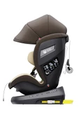 Markgross Yeni Bear 360 ° Dönebilir Yatabilir i-Size 0-36 Kg OtoKoltuğu ISOFIX/SIP/LATCH Kahverengi - 5