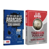 CBA KPSS Tarihin Pusulası ve AKM Paragraf Soru Bankası Seti 2 Kitap - 1