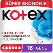 KOTEX ULTRA GECE 16LI - 1