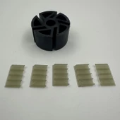 Mitacan MTTP40B Yakıt Transfer Pompası Rotor Kanat Seti thumbnail 4