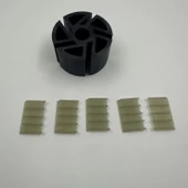 Mitacan MTTP40B Yakıt Transfer Pompası Rotor Kanat Seti thumbnail 2