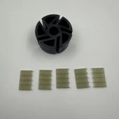 Mitacan MTTP40B Yakıt Transfer Pompası Rotor Kanat Seti thumbnail 3