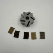 Mitacan MTTP40T Yakıt Transfer Pompası Rotor Kanat Seti thumbnail 2