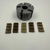 Mitacan MTTP60TAC Yakıt Transfer Pompası Rotor Kanat Seti - 2