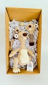 Buz Devri Sid Amigurumi Organik Oyuncak Yeni Doğan Hediye Seti - 3