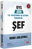2024 GYS T.C. Ulaştırma ve Altyapı Bakanlığı ŞEF Kadroları İçin Ortak Alan Konu Anlatımlı Data - 1