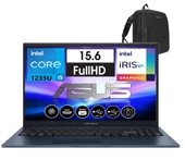 Asus vivobook 15 X1504ZA Intel I5-1235U 24GB 2tb SSD Intel Iris Xᵉ Graphics 15.6" Fhd WIN11PRO Taşınabilir bilgisayar NJ18054+ZETTAÇANTA - 1