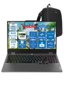 Lenovo loq 15IAX9 Intel I5 12450HX 64GB Ddr5 1tb SSD RTX4060 8gb (105W) 15.6″ Fhd Windows 11 Home 15.6" IPS Fhd 144HZ Taşınabilir Bilgisayar 883GS007XTRWH12 + Zettaçanta thumbnail 1